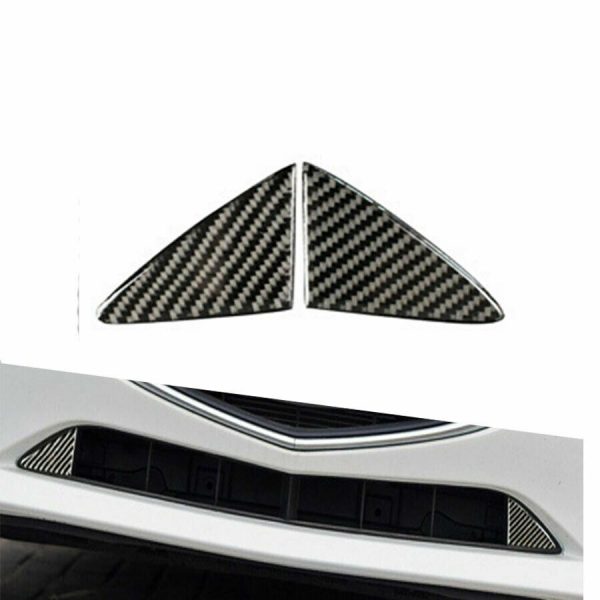 Cubierta de parrilla delantera de fibra de carbono