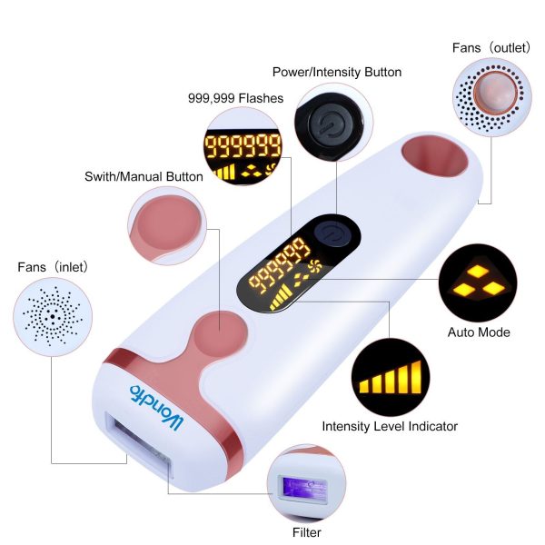 IPL Hair Removal Laser Epilator Permanent Painless