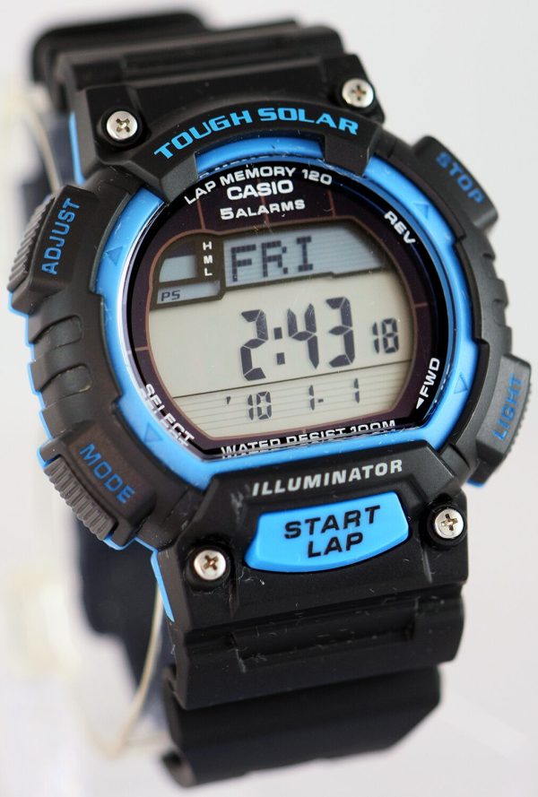 Casio 2014 Tough SOLAR World Time 5 Alarms LED Wat