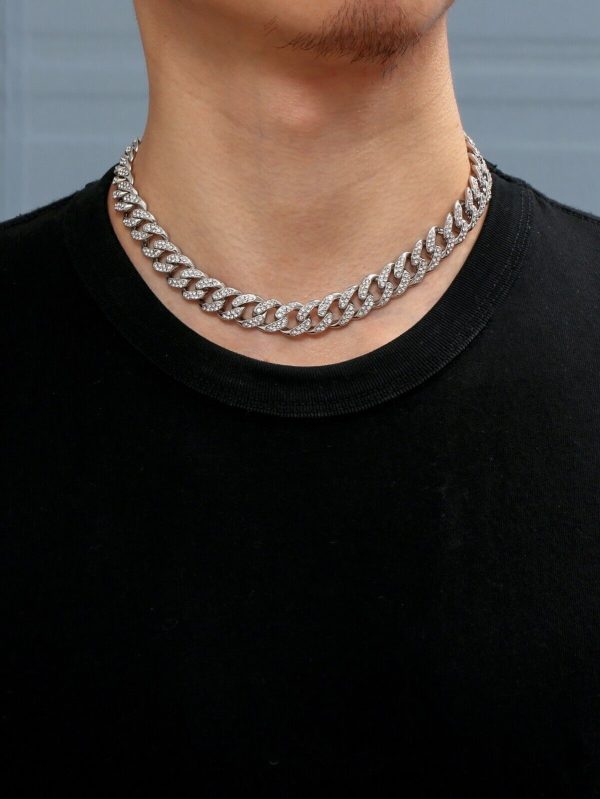 Cadenas de Titanium en Plata 925 Para Hombre Cade