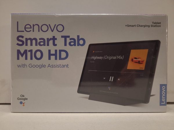 Lenovo Smart Tab M10 HD Tablet 10.1" with Smart Ch