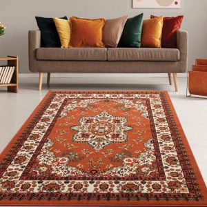 Alfombras Oriental Traditional Non-Skid Low Profil