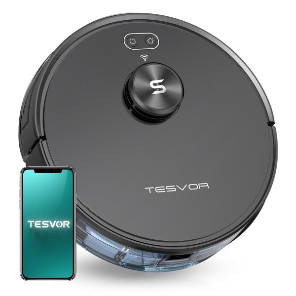 Tesvor S6 Robot Vacuum Lidar Navigation 2700Pa Sel