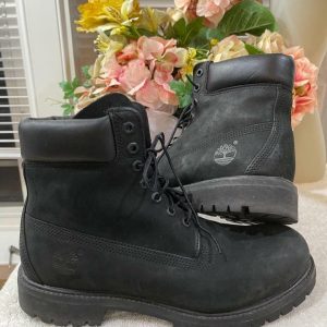 mens TIMBERLAND 6 INCH WATERPROOF 10073 BOOT BLAC