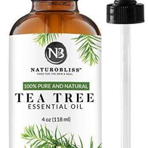 NaturoBliss 100 Pure Tea Tree Essential Oil - 4 F