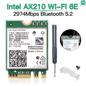 Intel WiFi 6E AX210NGW NGFF M.2 Wireless Wifi Card