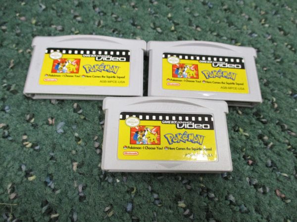Authentic Pokemon Games Gameboy Color, Advance, Ni