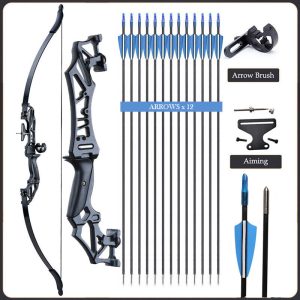 TOPARCHERY 54" Hunting Takedown Recurve Bow Arro