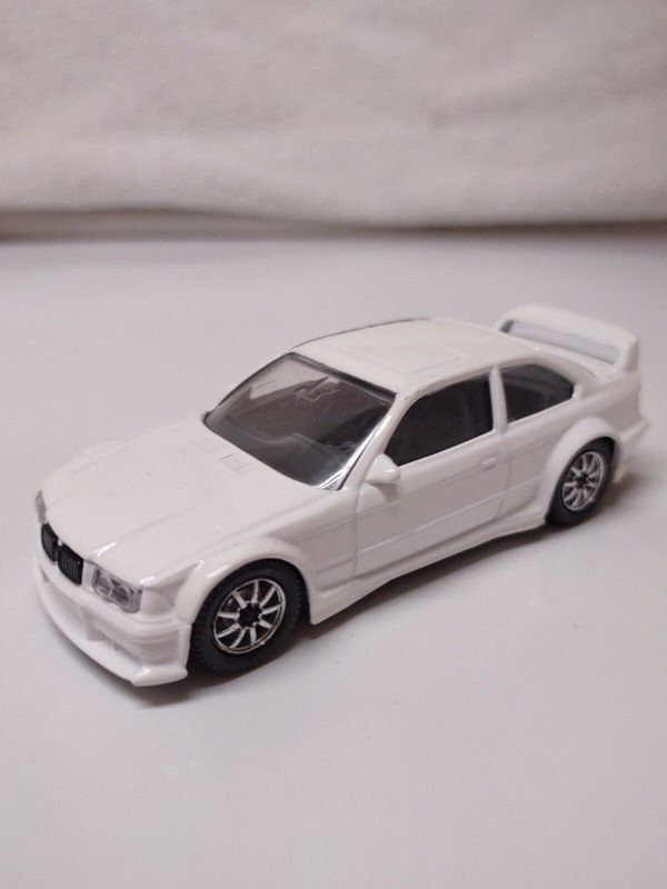 Burago BMW M3 GTR White Made in Italy 1:43