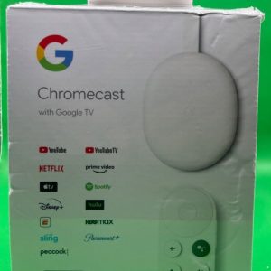 NEW Google Chromecast with Google TV (HD) - Snow G