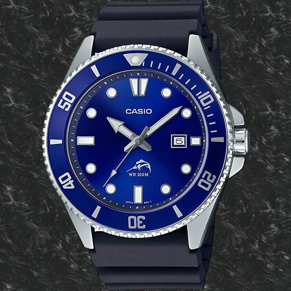 New Casio MDV-106B-2AV Men's Duro 200M Marlin Anal