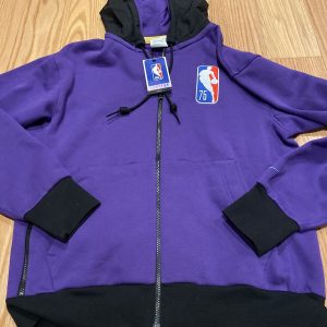NIKE NBA LOS ANGELES LAKERS COURTSIDE FULL-ZIP FLE