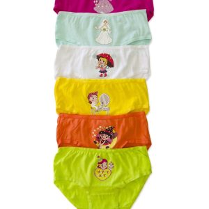 Pack Lot 6 pc Polka Dot Stripe Kid School Girl Cot