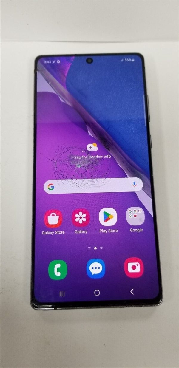 SAMSUNG GALAXY NOTE 20 5G 256GB DUAL SIM 980F/DS (