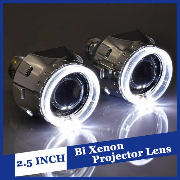 2.5 " HID Bi xenon Projector Lens Square LED Angel