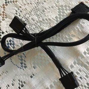 LOT 2 pcs 6 pin PERIF to 3X IDE DRIVER POWER cabl