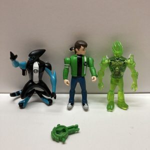 Lot of 3 Ben 10 Alien Creation 2.75 Mini Figure B