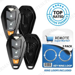 2 Replacement for Dei Viper EZSDEI7141 Remote Car