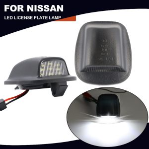 2X LED License Plate Light For Nissan Xterra 1994-
