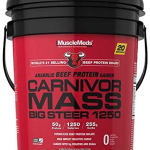 Musclemeds CARNIVOR MASS BIG STEER 1250 Muscle Gai