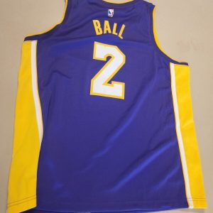 New Mens Nike Sewn LA Lakers Jersey Size 52 lonzo