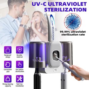 Dispensador Automático Para Pasta De Dientes Y Sop