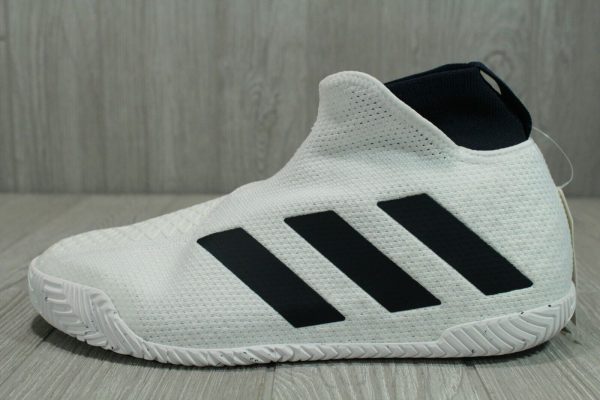 60 Adidas Mens Stycon White Legend Ink Hard Court