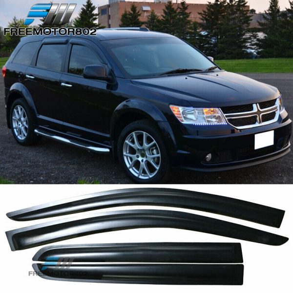 Fits 09-20 Dodge Journey Window Visors Rain Sun Gu