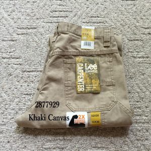 NWT Lee Mens Dungarees Denim Straight Leg Loose Fi