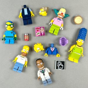 LEGO Minifigures The Simpsons Lot, Homer, Marge et