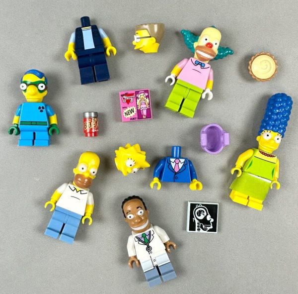 LEGO Minifigures The Simpsons Lot, Homer, Marge et