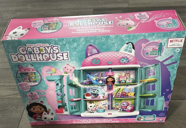 (NEW) Gabby's Dollhouse Purrfect Playset