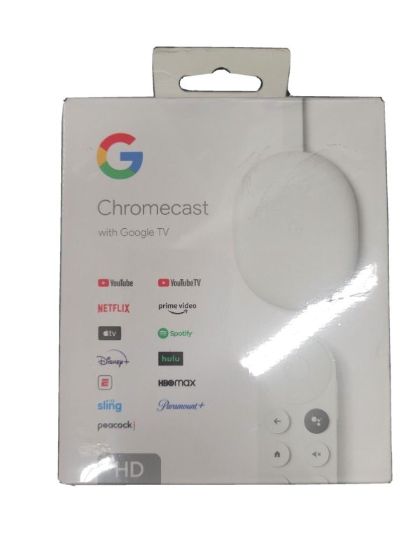 NEW Google Chromecast with Google TV FHD HDR Med