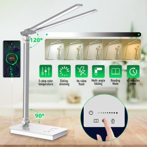 Lampara LED Lamparas De Mesa Para Oficina y Cuarto