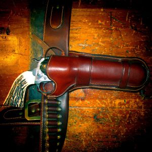 Arizona Custom Stag Ruger Bisley B-Western Grips "