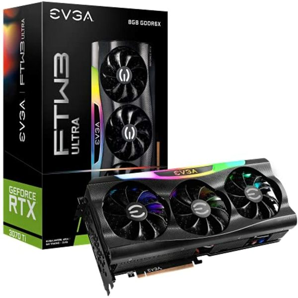 EVGA GeForce RTX 3070 Ti 8GB GDDR6X FTW3 Ultra Gra