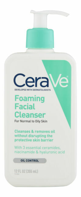 CeraVe Foaming Facial Cleanser for Normal to Oily