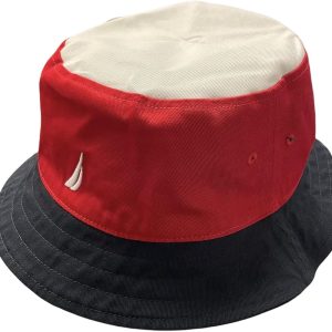 Nautica Mens Reversible Classic Bucket Hat