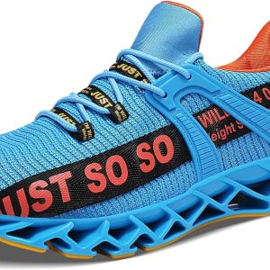 Mens Running Shoes Walking Non Slip Blade Type Sne