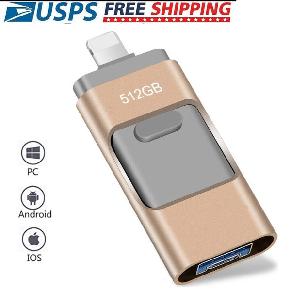 1TB 512/256/128/64GB USB3.0 Flash Drive External S
