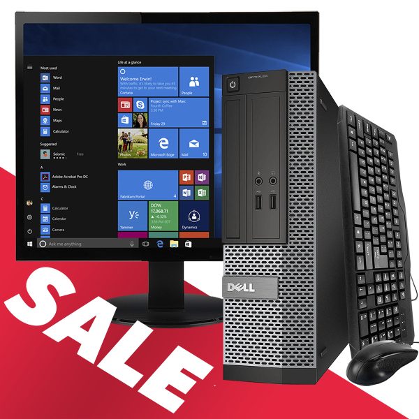Clearance Dell Desktop Computer 16GB RAM 2TB HD 25